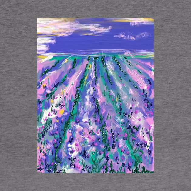 lavender field by ArtKsenia